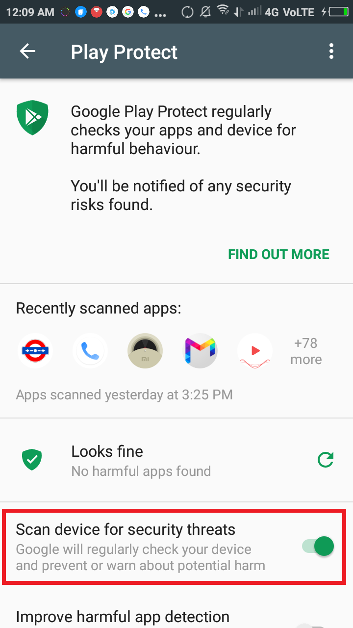 google play protect modern9